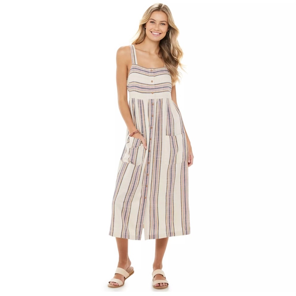 26 SO Midi Button Up Dress